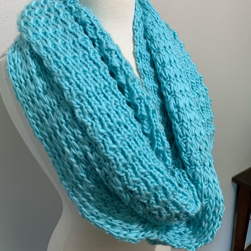 Knit Infinity Scarf - Picture 2 of 5